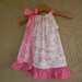 Pink Nursery Rhyme Toile Pillowcase Dress - sizes 6m to 5T.....TOO CUTE