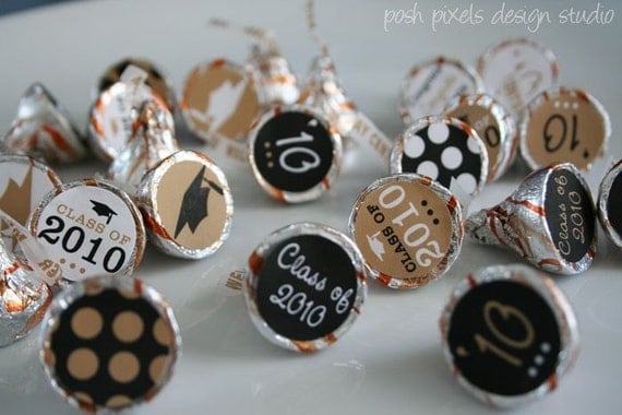 GRAD - Printable Candy Stickers - Gold and Black - Class of 2013 - DIY Mod Graduation Collection - by Make Life Cute Il_570xn