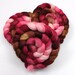 Polwarth Wool / Silk Roving - Hand painted Felting or Spinning Fiber