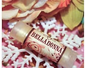 belladonna - lip embellishment in flavor of spiced chai tea - housed in nifty frosted dispenser