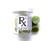Chill Pills - All Natural Soap / Mint Soaps / Minty Fresh Novelty Soaps / Gag Gift Travel Camping Soap Men's Fathers Day Gift