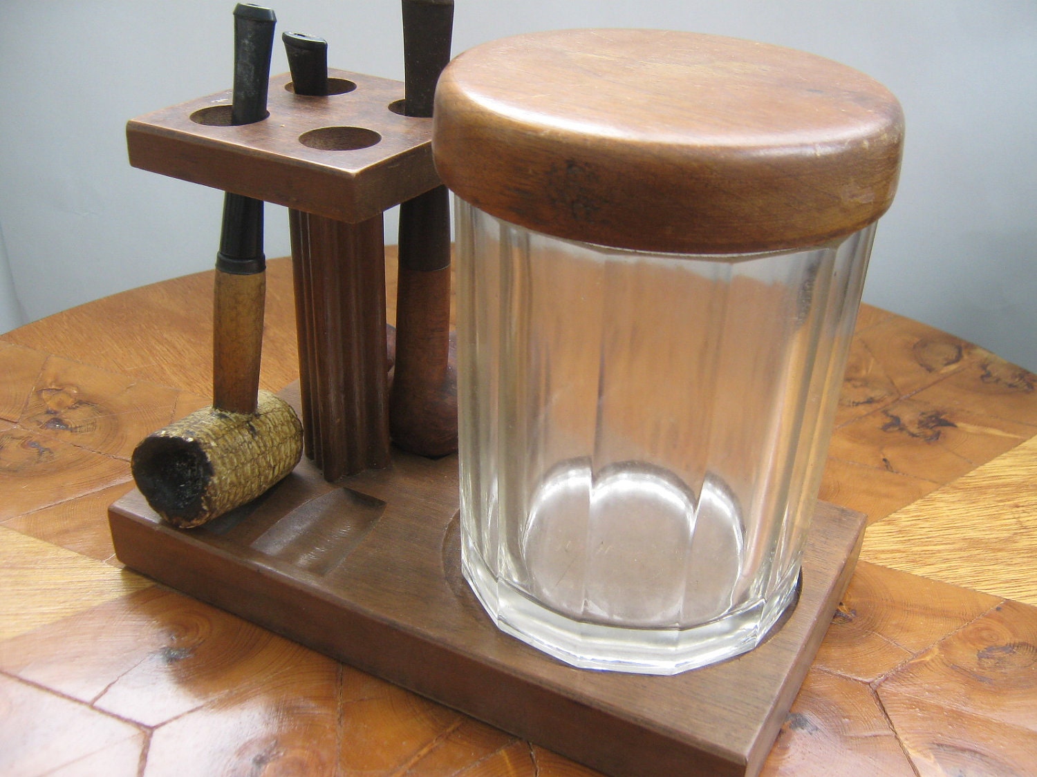 Vintage Pipe Rack Humidor Stand by accentonvintage on Etsy