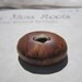 4 Wooden Buttons-Handmade Buttons in Reclaimed Maple- Knitting, Sewing, Craft Buttons