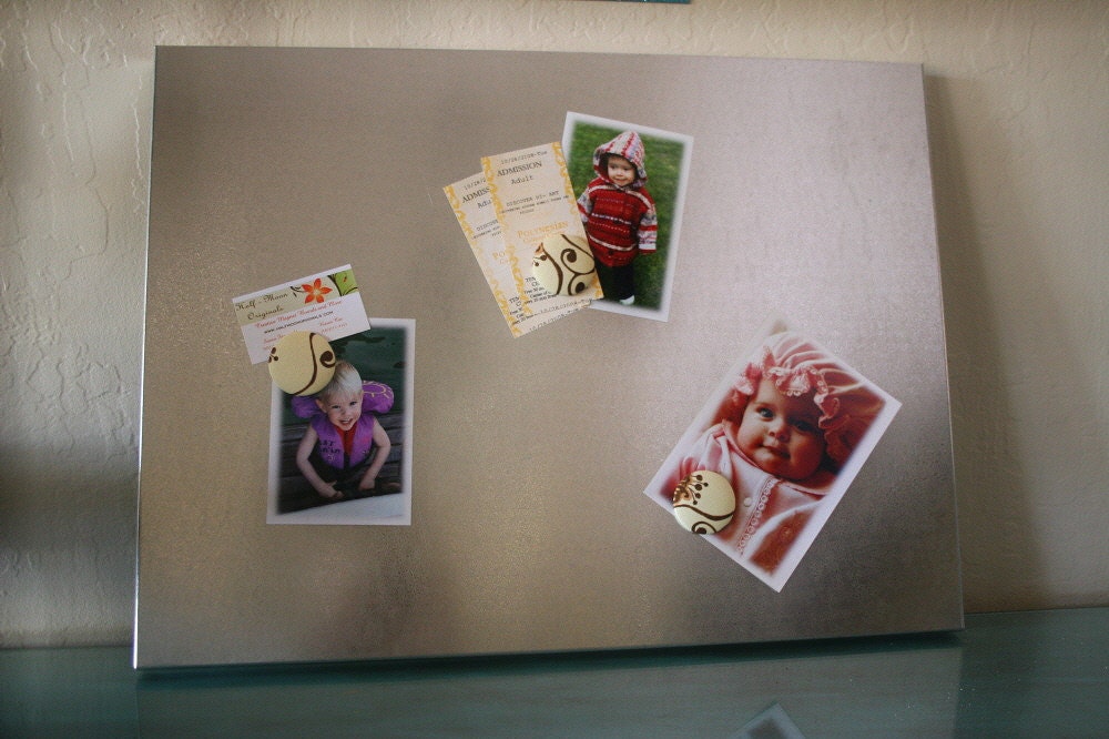 Custom For Sarah Loose Ends a Contemporary Rectangle Magnet Board