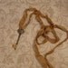 Skeleton Key Necklace Antique Inspired Bracelet Anklet Book Bag Charm Wonderland