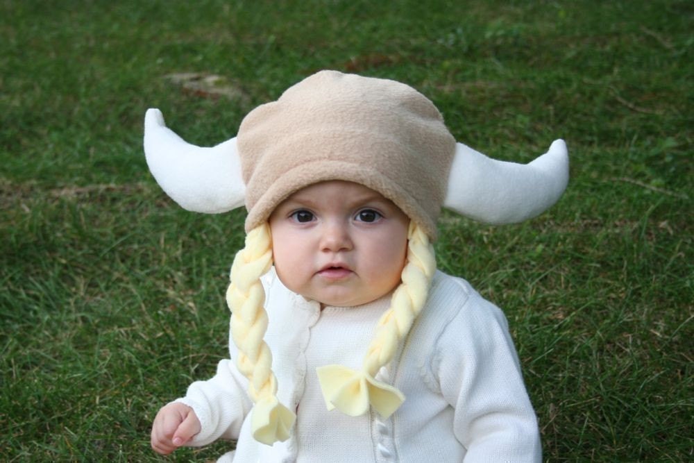 Viking Baby Hairdo Hat
