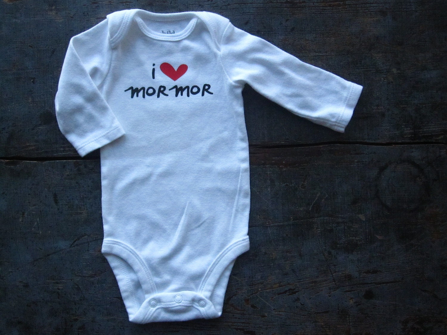 Mormor Love bodysuit / 18 months
