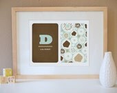 D is for Donuts Alphabet Art Print