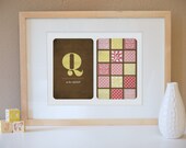 Q is for Quilt Alphabet Art Print