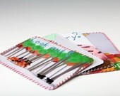 Stitched Set of 4 Notecards