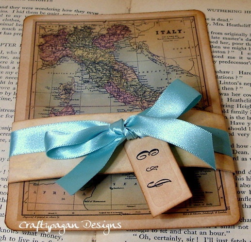 Destination Wedding Invitation Suite
