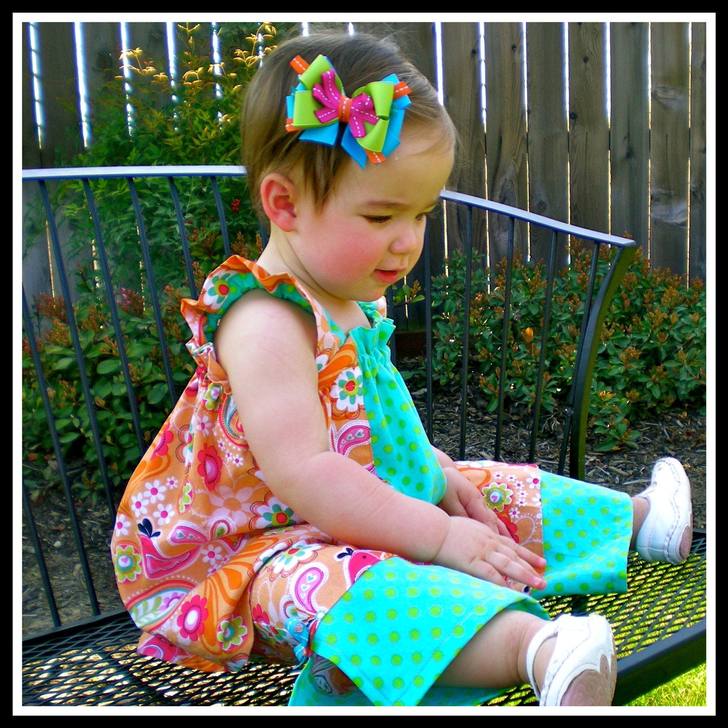 Girls Pants Pattern, PDF Sewing Pattern, Baby Pants Pattern, INSTANT DOWNLOAD, Wide Leg Lil Diva Pants sizes 9m-5T