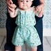 Romper Sewing Pattern PDF sewing pattern The Bailey Romper 3m-5T, Girls Baby