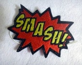 Smash - Comic Headband embroidery