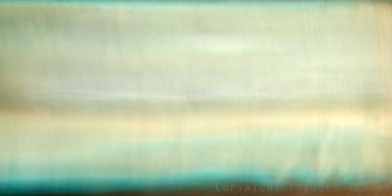 Turquoise And Yellow Sea.  Fine Art Photograph. Giclee. Limited Edition Print