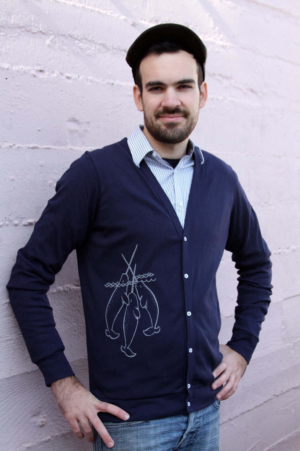 Narwhal Cardigan