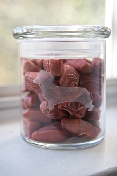 Choose Your Breed Monogrammed Dog Treat Jar