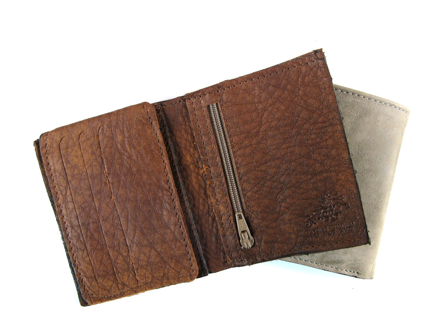 CINNAMON BROWN - men's leather wallet (No. 934)