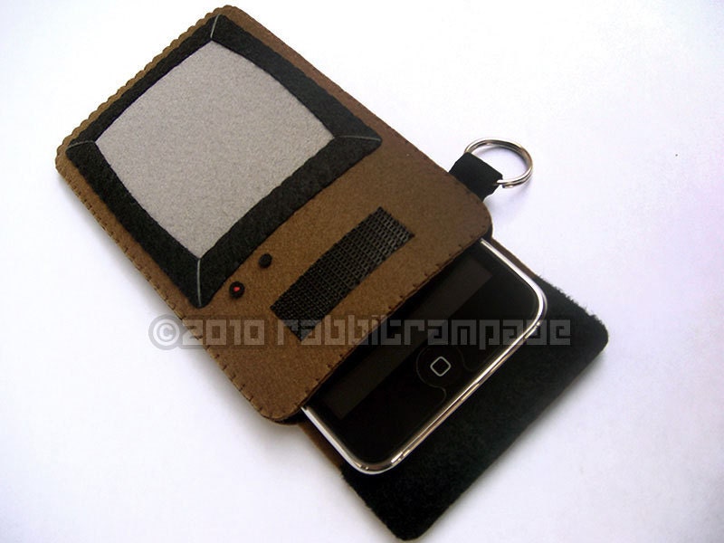 iPhone/Samsung Galaxy/iTouch: TV Felt Case