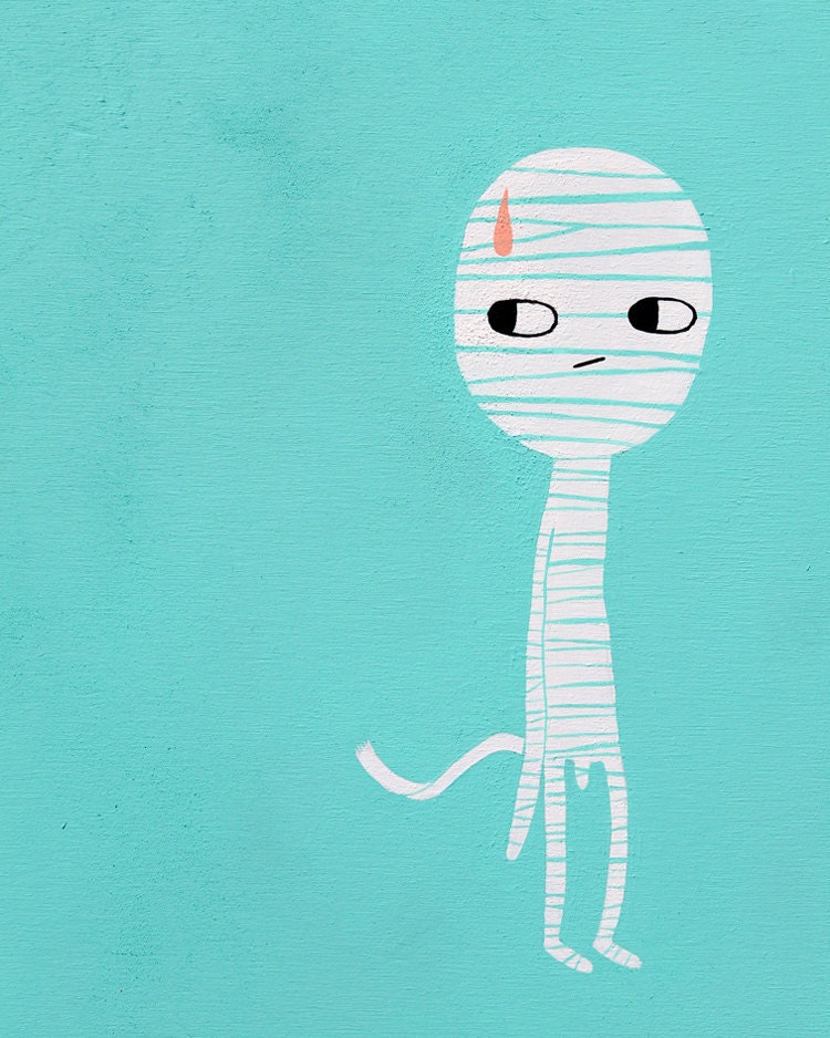 Mummy with wiener