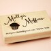 Hand lettered custom business card