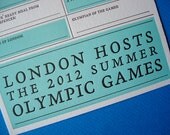 London Wedding Card - Letterpress