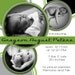 Shades of Grayson - Unique Retro/Modern Birth Announcement with a Circle Motif and Photos