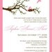 Building a Nest - Adorable and Elegant Baby Shower Invitation - Customizable Color and Text