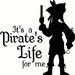 Pirate Life - Yo Ho Yo Ho vinyl wall decal sticker wall art graphic