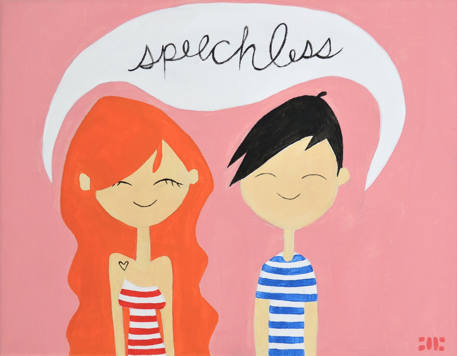 Speechless (Original Painting 14x11)