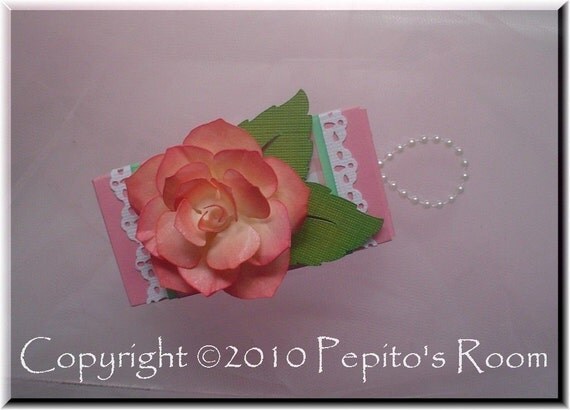 PRA Just a Rose Accent SVG file - Ideal for Scrapbooking, Card making, 3D Projects - PR Il_570xn
