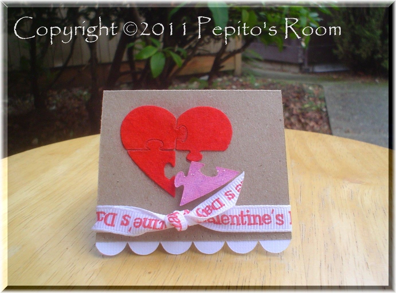 PRA Valentine Miss U Heart Puzzle and Hearts Border Accent SVG files - Ideal for Scrapbooking, Card making, 3D Projects - PR Il_570xn