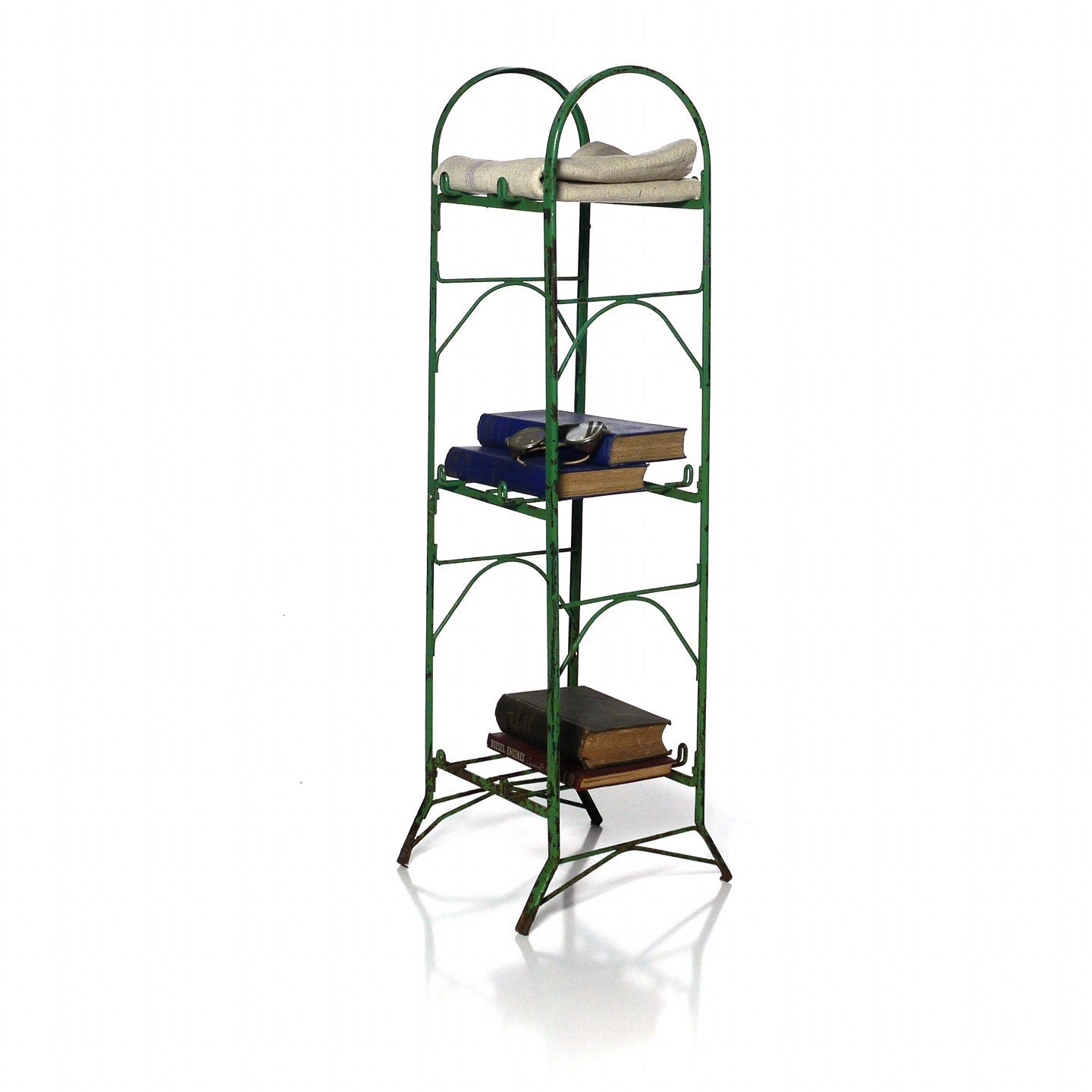 Reserved for Peggy: Antique Royal Crown Cola Bottling Rack, General Store Display Shelf