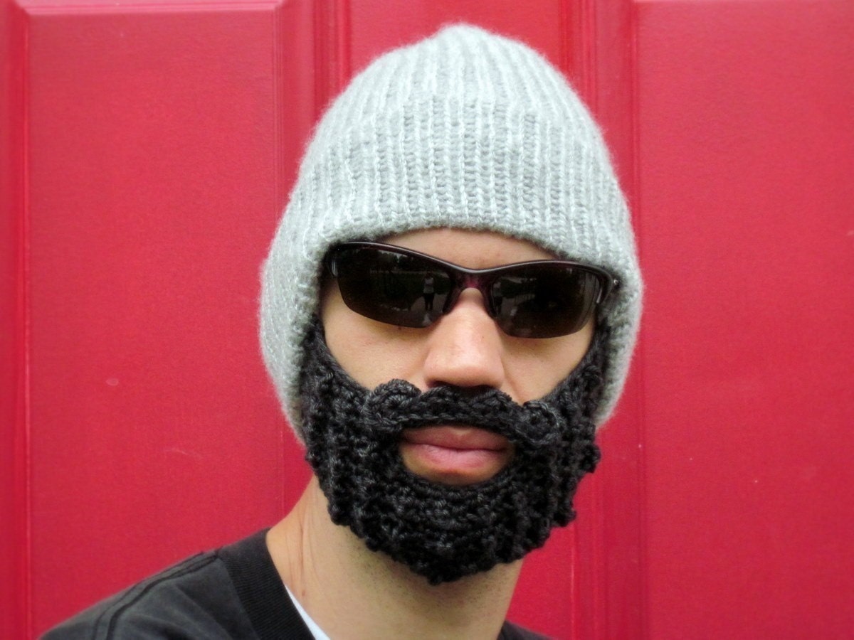 gray beard hat - S/M