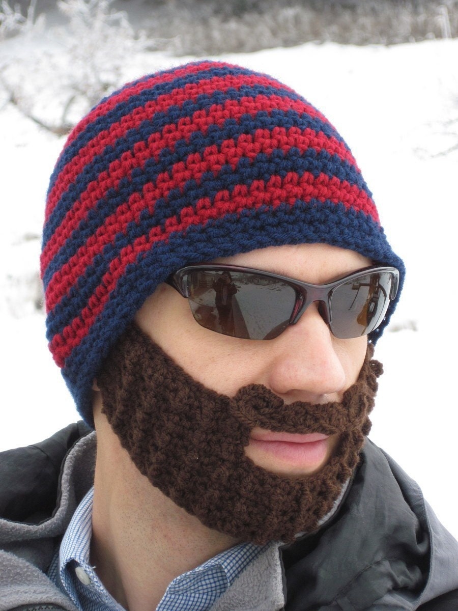 CUSTOM bearded beanie