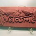 Welcome Birds Garden Art - Red