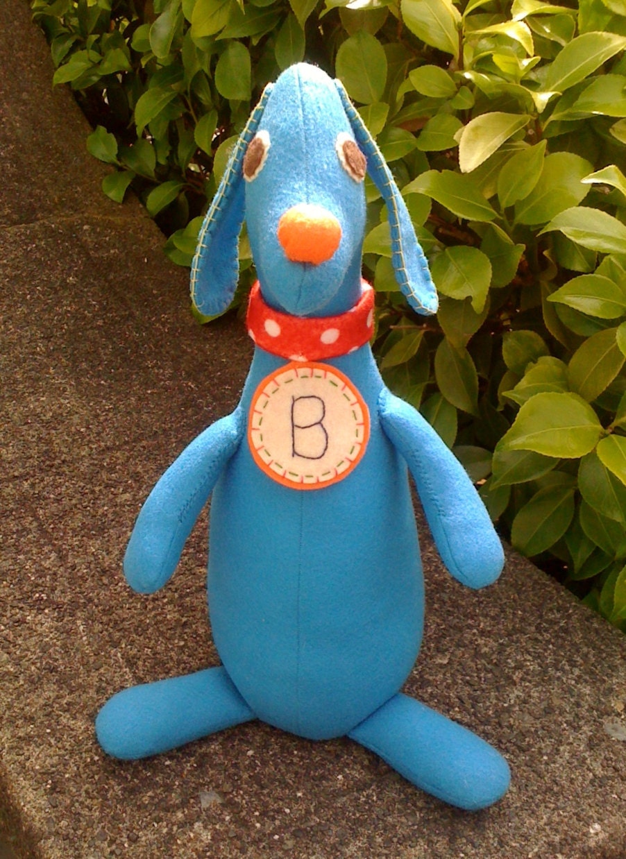 Felt Plushie-Boo the Nightwatch Doggie