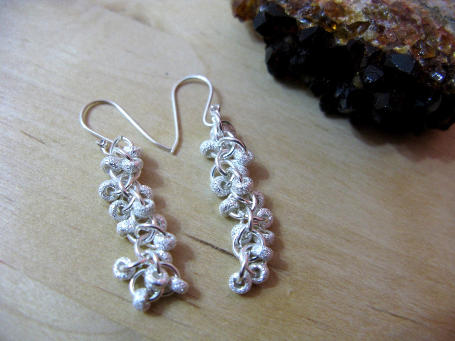 Sterling Silver Earrings - by timA - Ready to Ship - 0111