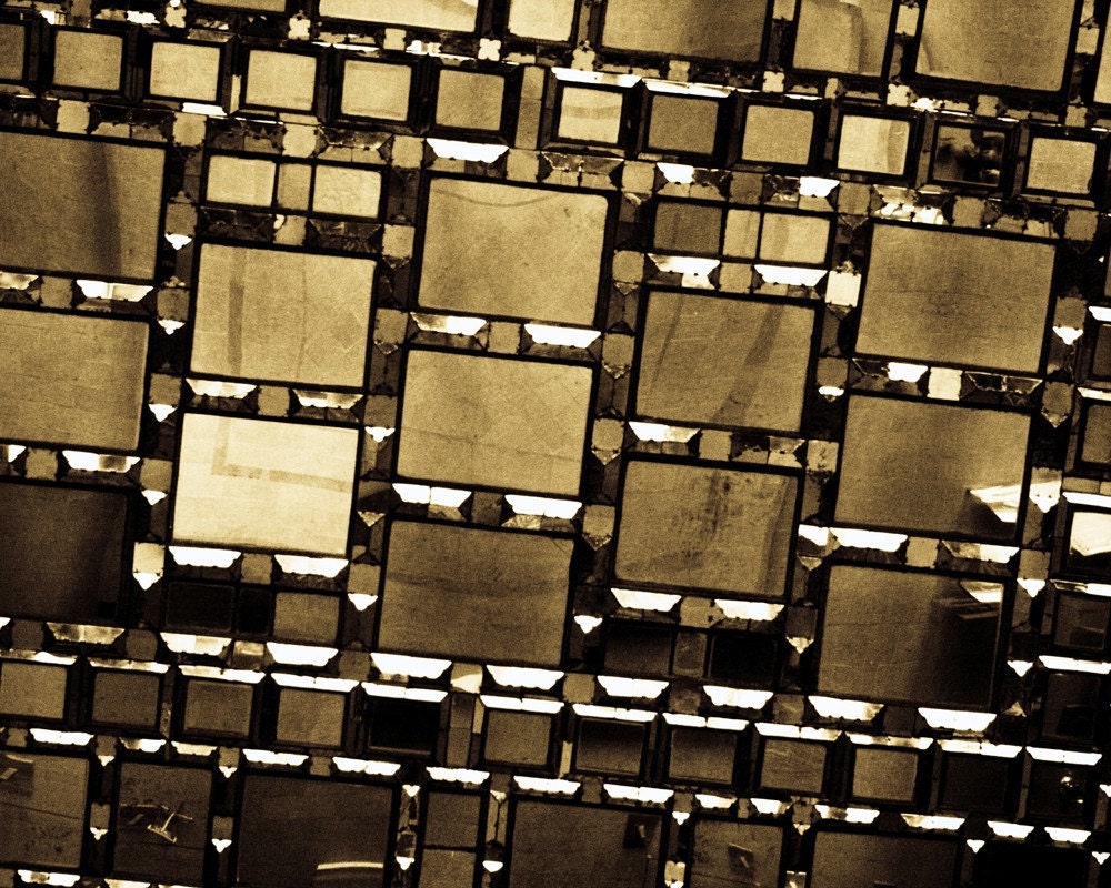 Photograph of Rectangular Irani Sepia Mirrors - 4x6
