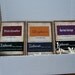 Jane Austen Collection, three bars of handmade soap