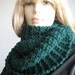 Emerald Green Cowl Scarf