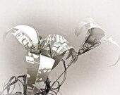Vintage Romantic Photograph Quality Origami Flowers Opus No 1