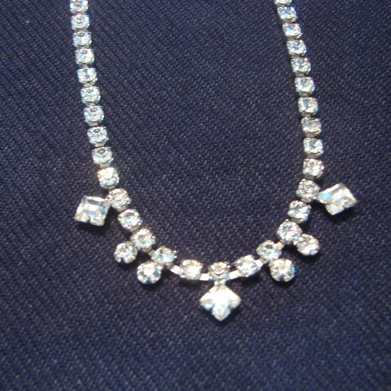 Rhinestone Necklace - Beautiful piece - SALE
