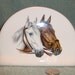 Horses / Horse Napkin Holder For Paper Napkins Made of Ceramic