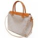 Weekender Tote in Blue and White Striped Ticking