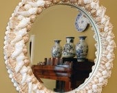 Round Shell Mirror