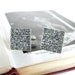 QR code sterling silver cufflinks
