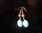 Blue Jade Earrings