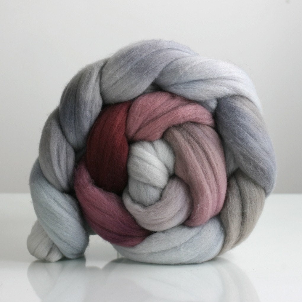 Fable, Too AUSTRALIAN MERINO, Handpainted Combed Top 4oz