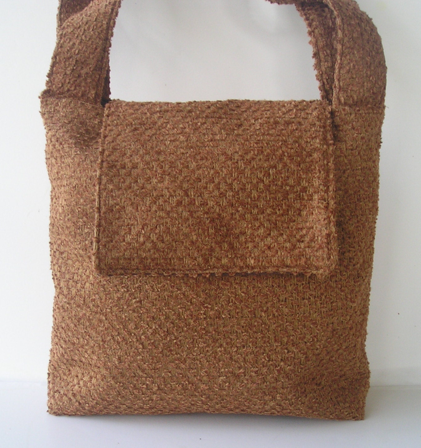 SALE Shoulder Messenger Bag in Orange by jazzygeminis on Etsy